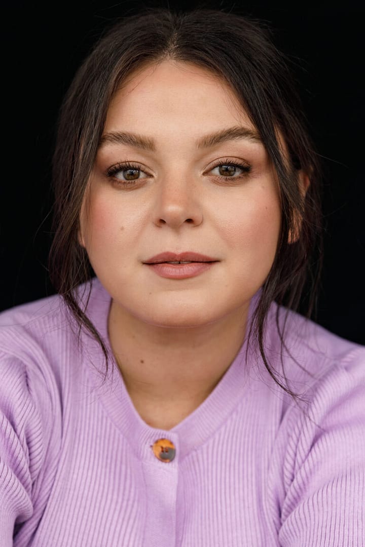 Headshot of actor Melissa Kahraman above her testimonial of Voice Director & Acting Coach Jack Starkey-Gill.
